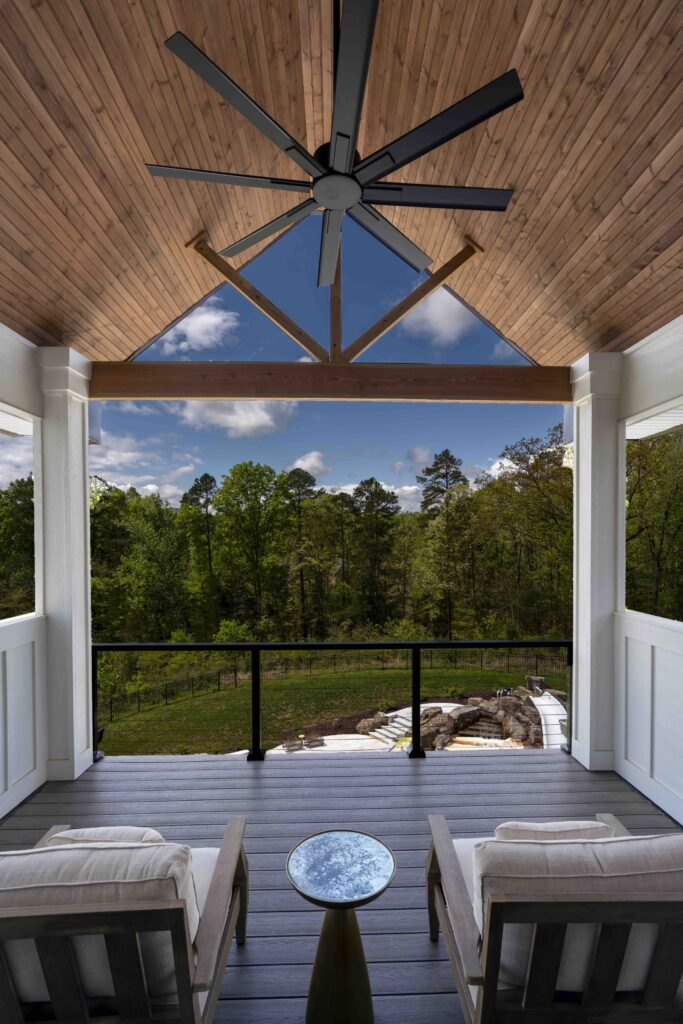 Private Covered Porch