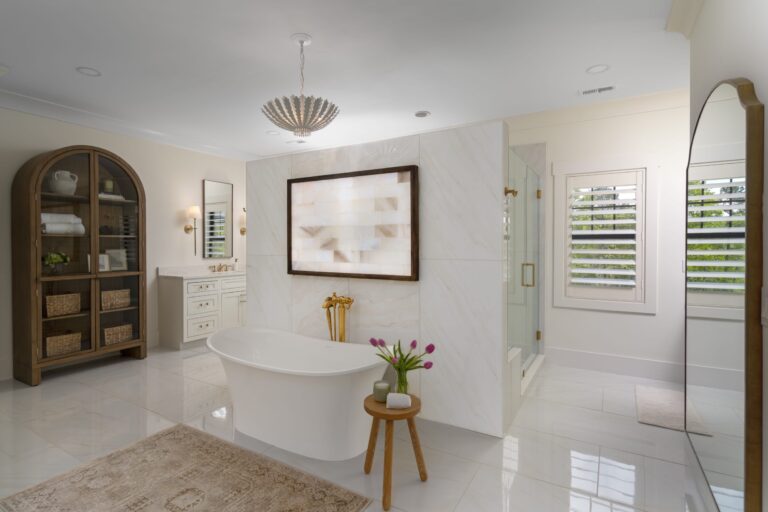 White Soaking Tub