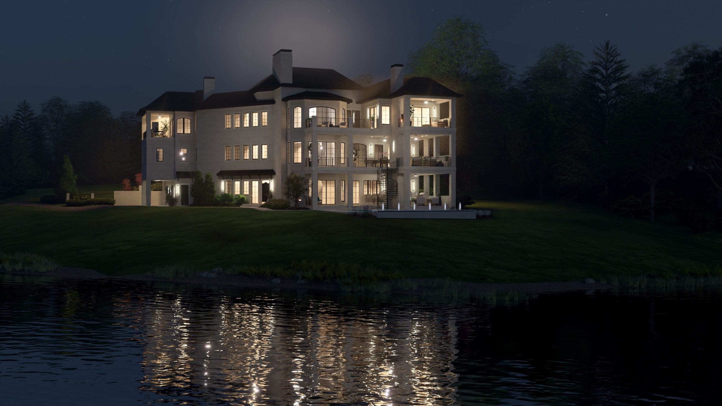 Custom Luxury Lake Home