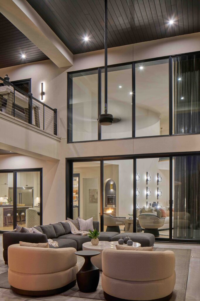 Vaulted Ceiling Covered Patio