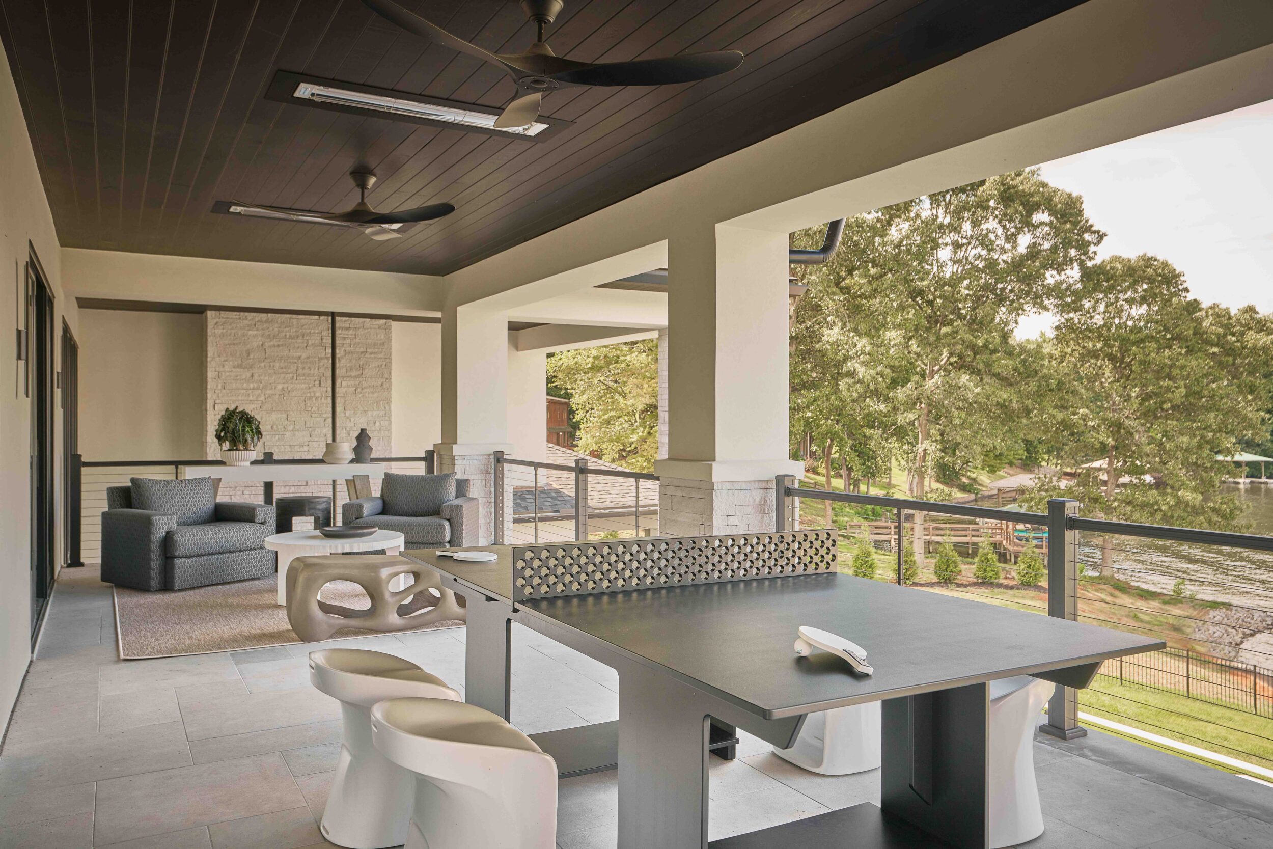 Covered Porch Lounge