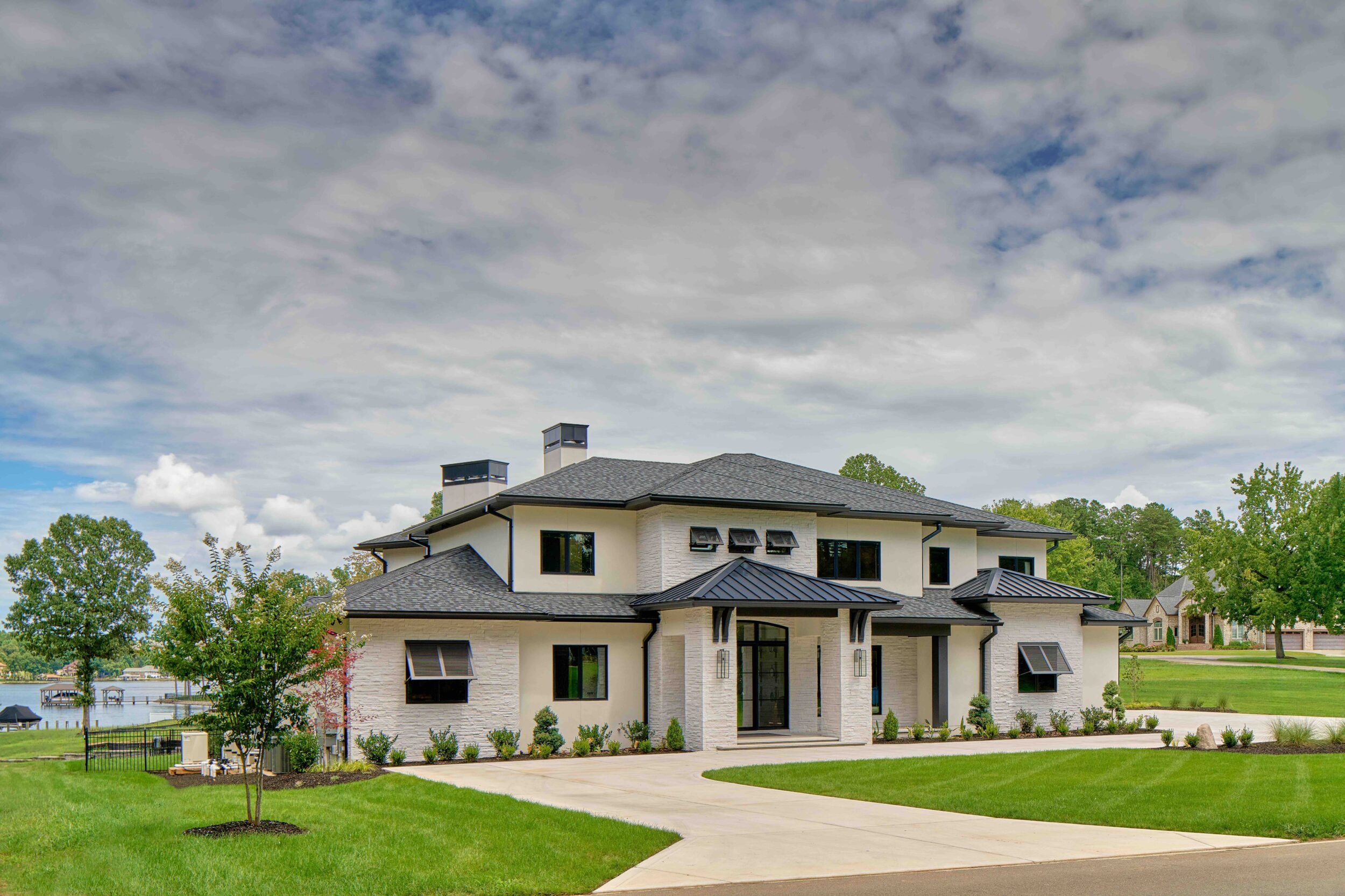 Metal And Shingle Roof