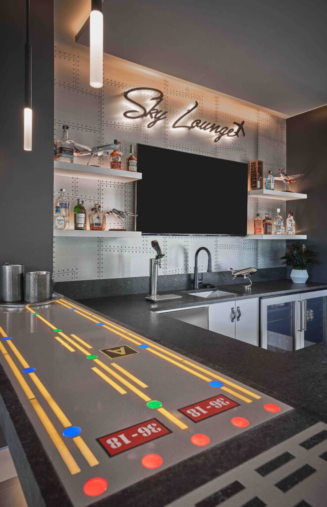Sky Lounge Custom Bar
