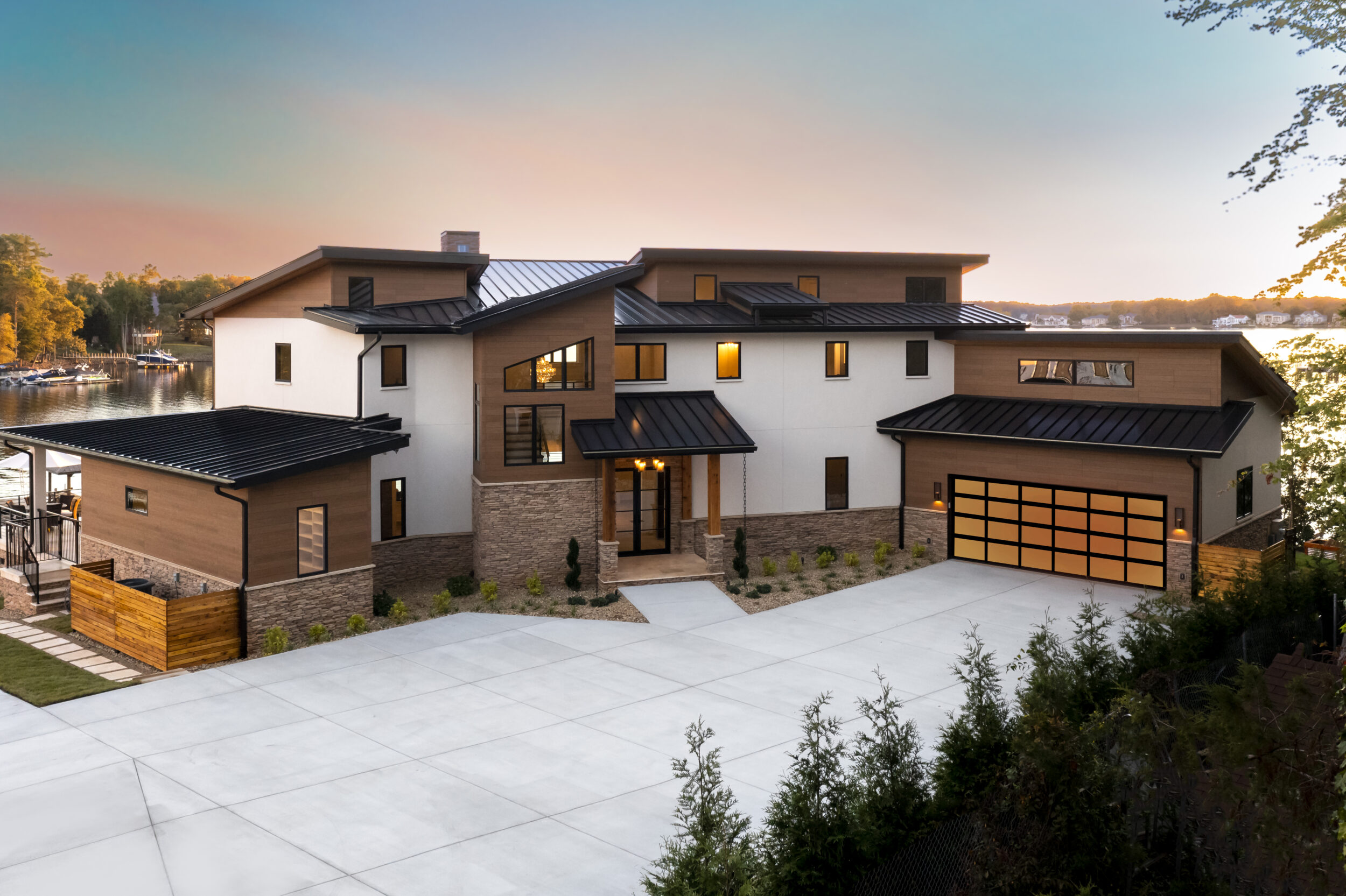 Luxury custom modern home