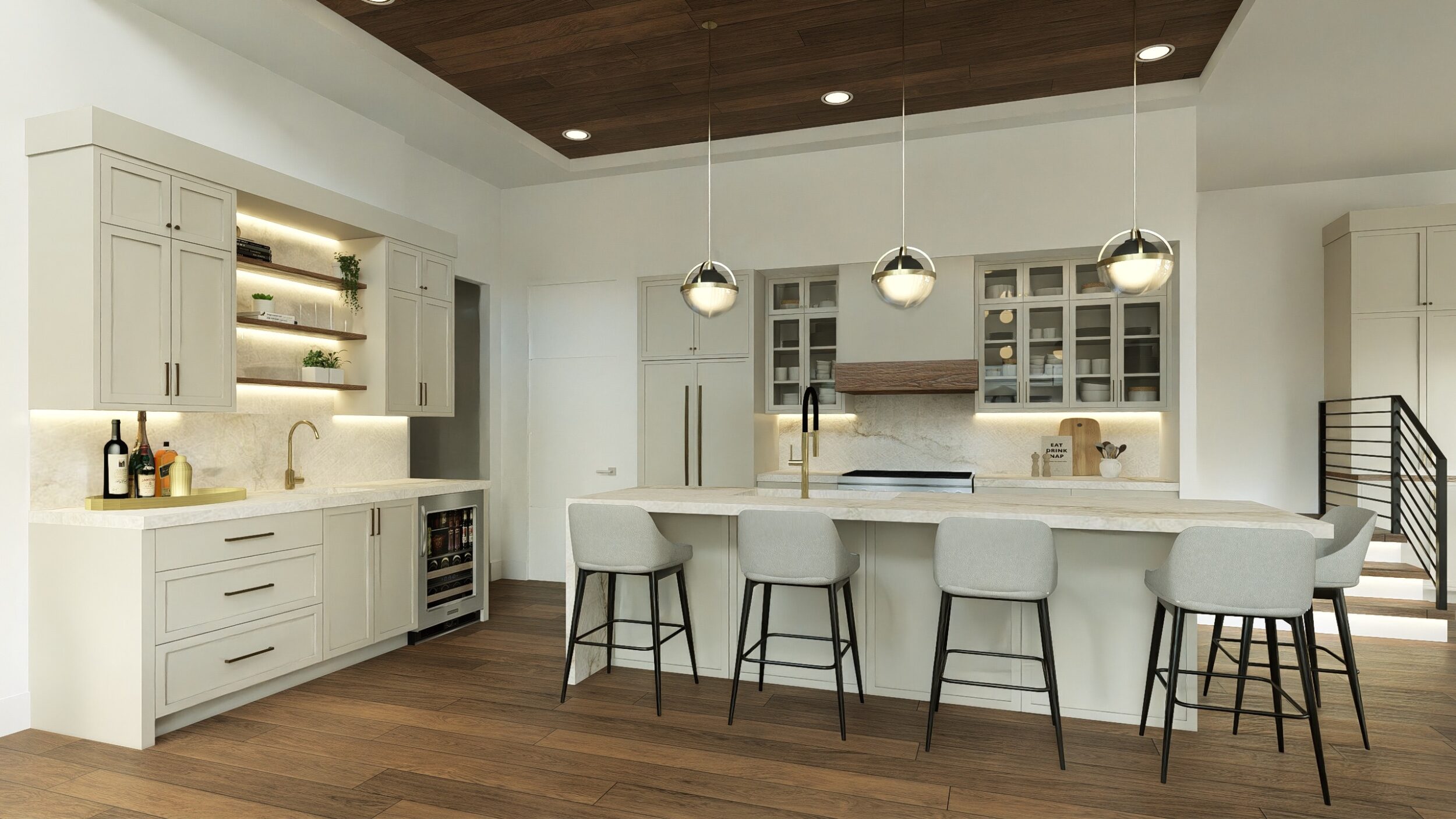Modern Townhouse Kitchen