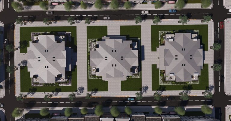 Townhouse Roof Design