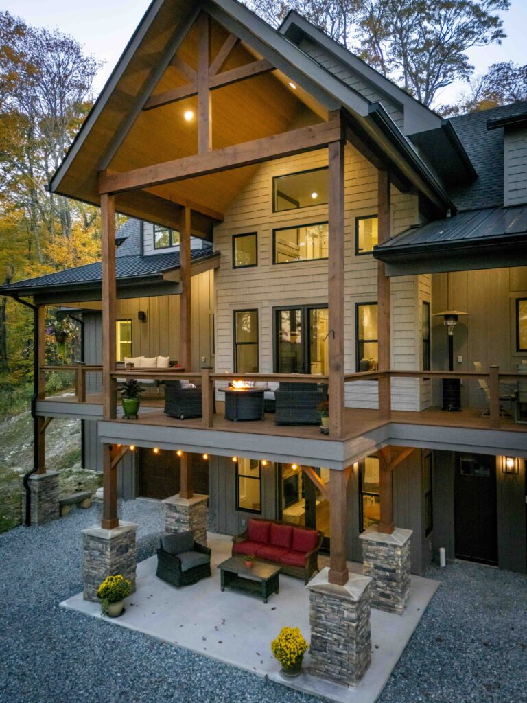 Custom luxury mountain home