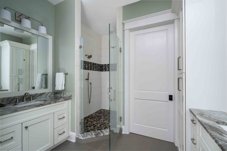 Glass Door Shower