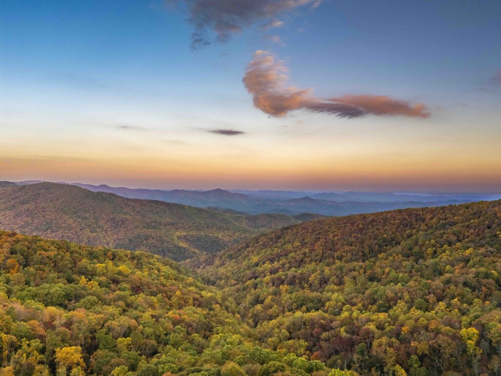 Fall foliage views