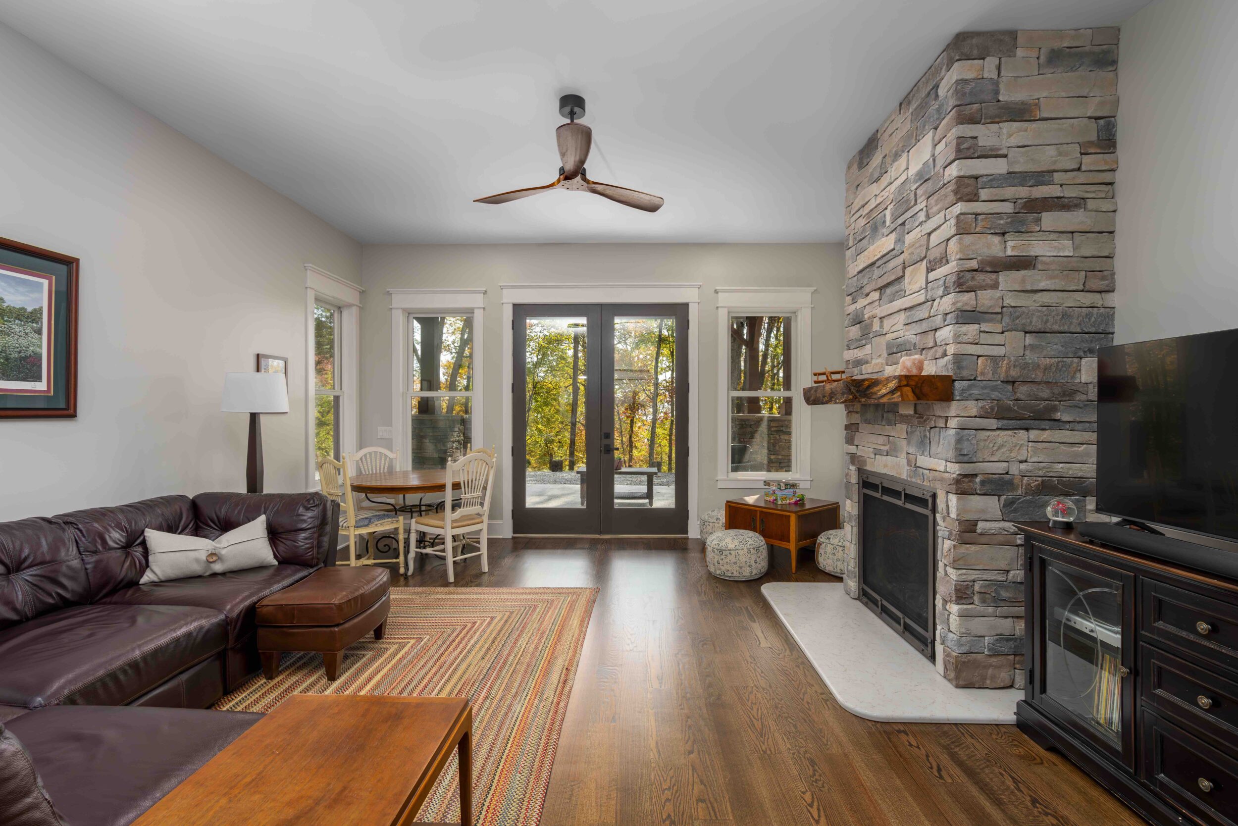 Rec Room Fireplace