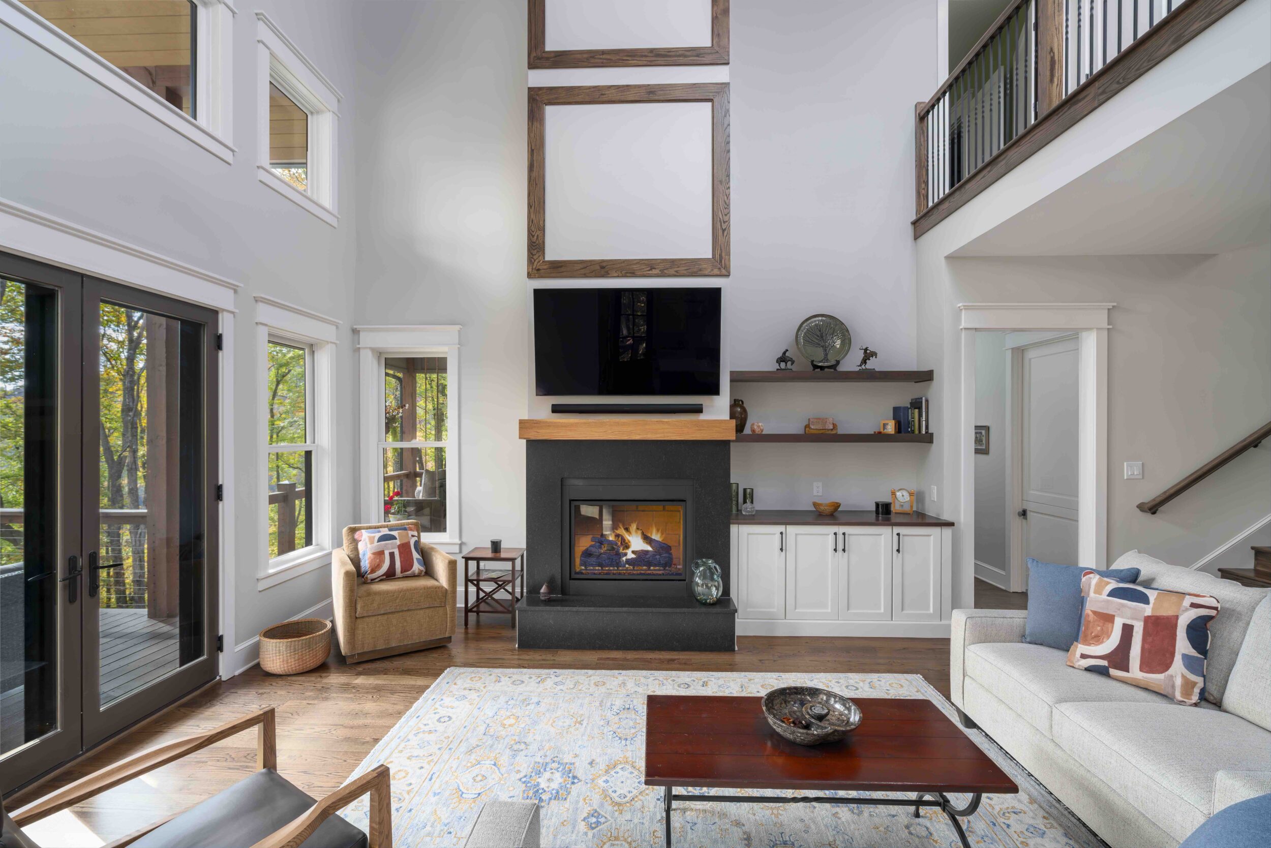 Two Story Great Room
