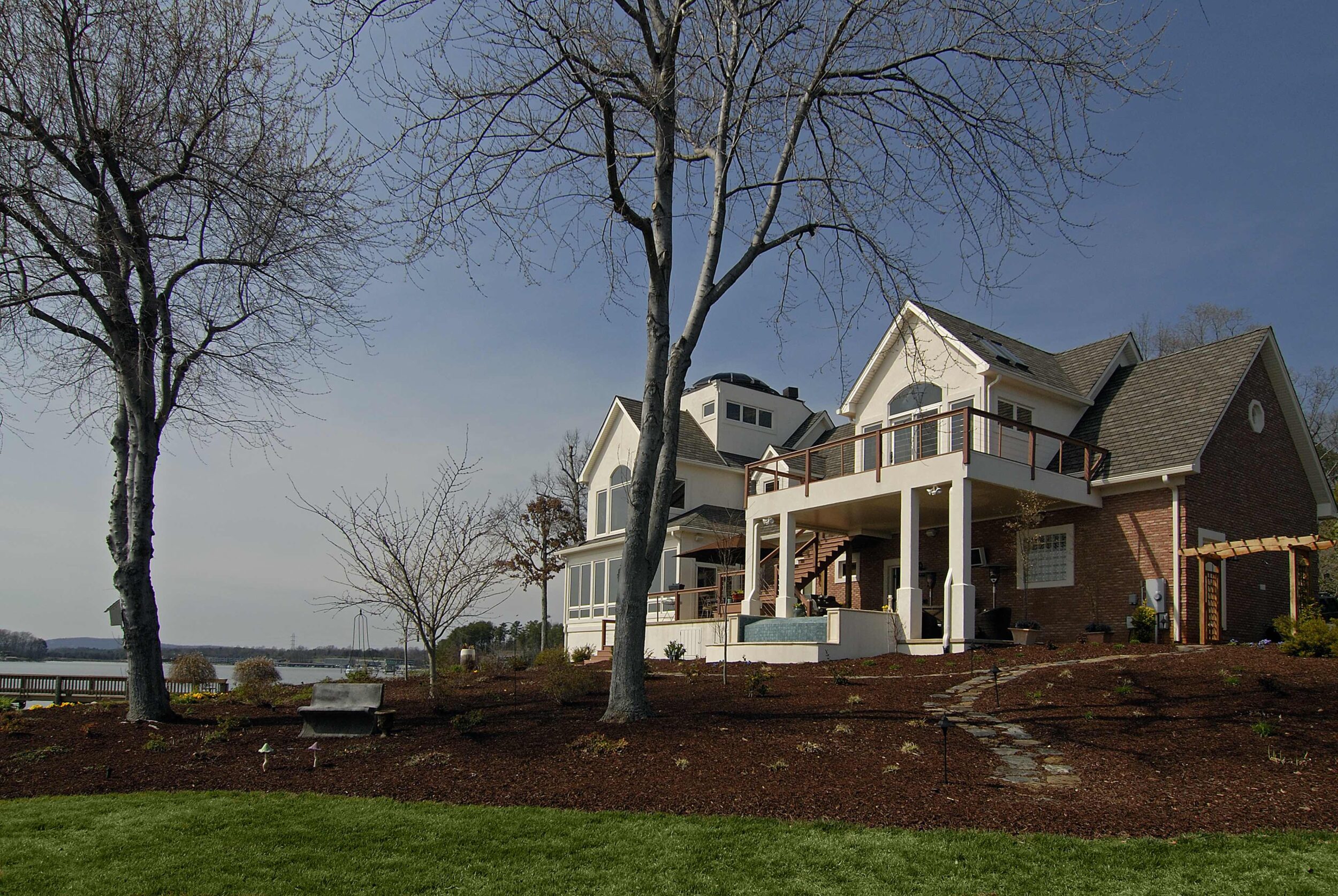Lake Home With Observatory
