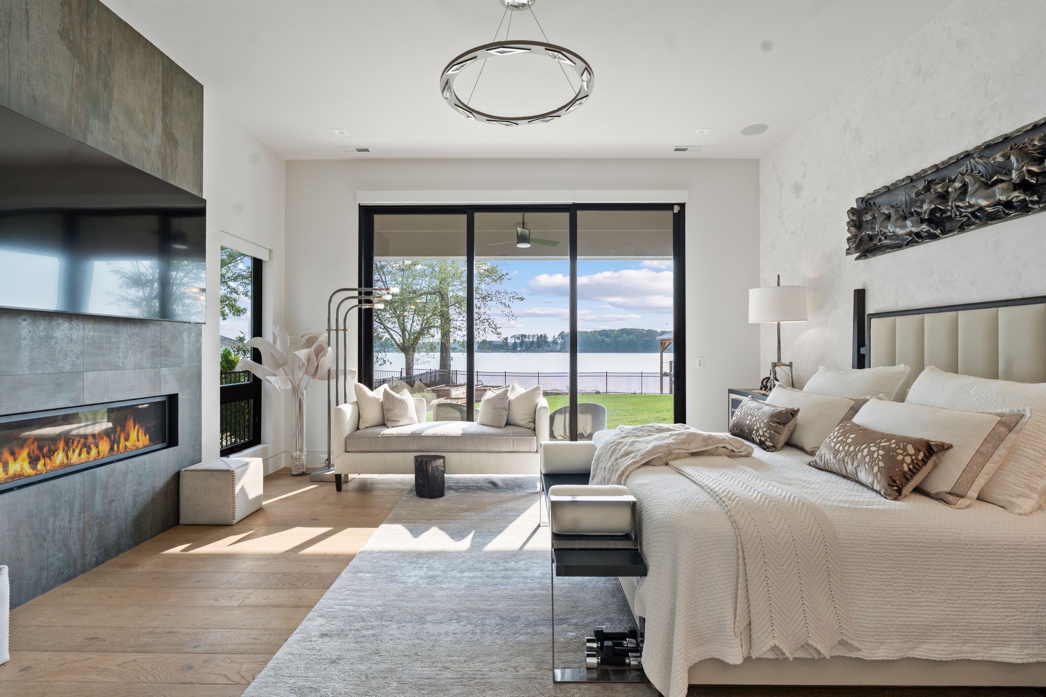 Primary Bedroom Lake Views