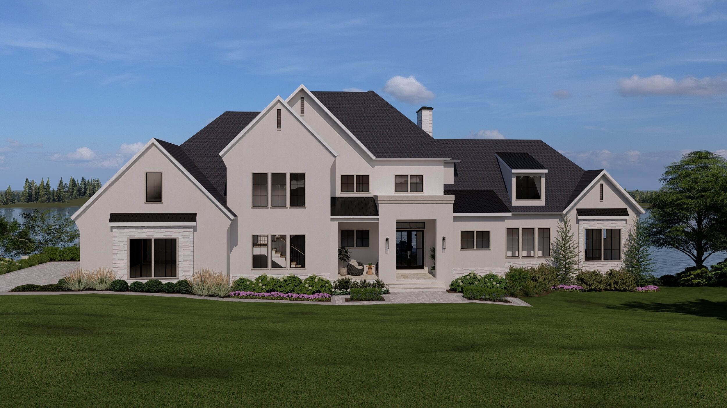 Custom Lake Home