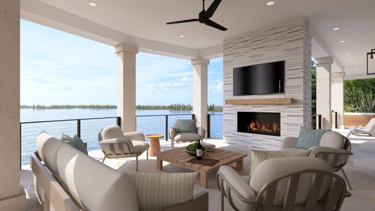 Outdoor Fireplace