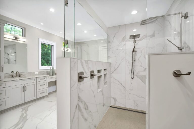 Curbless Shower