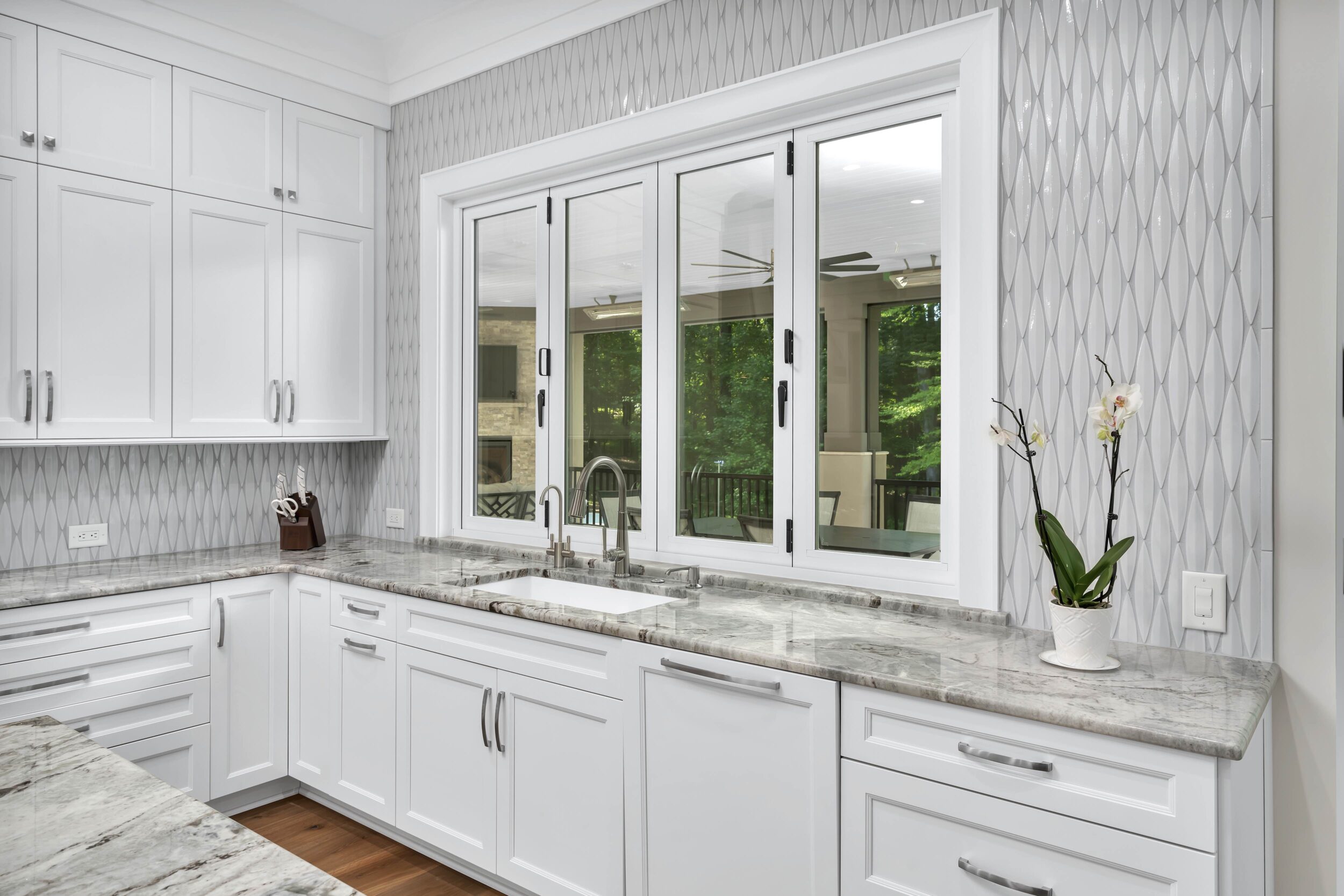 Kitchen Window Forest View