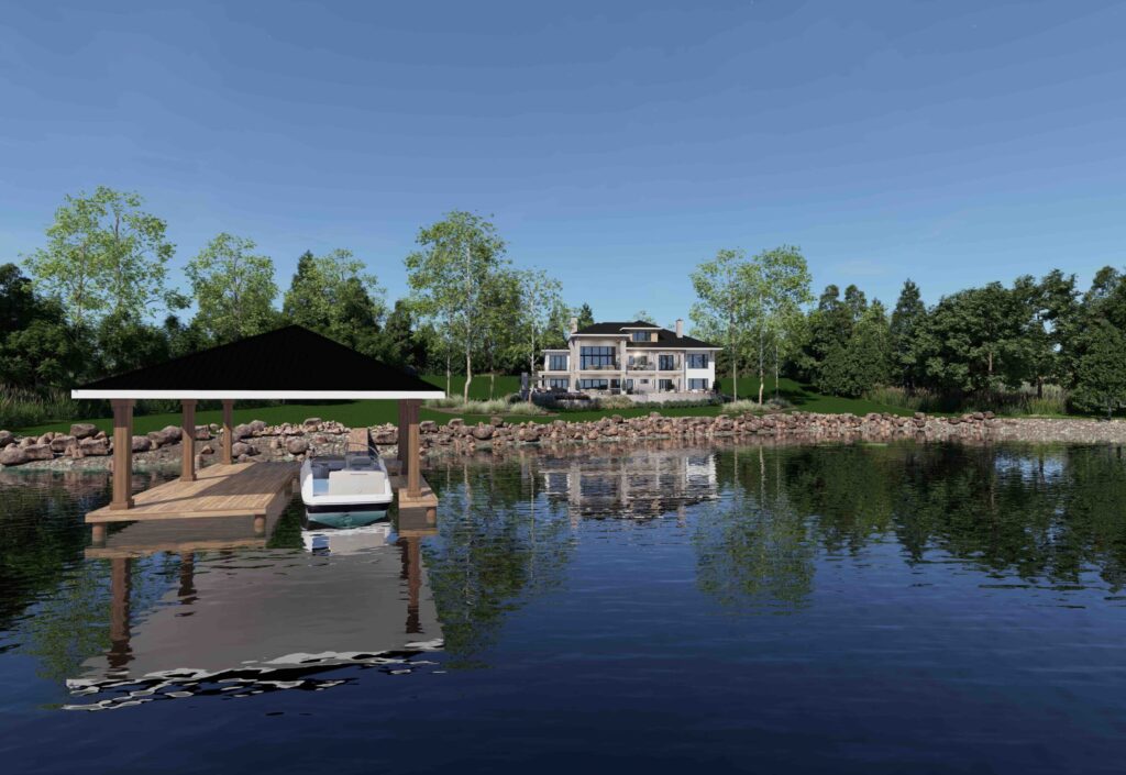 Modern Waterfront Home