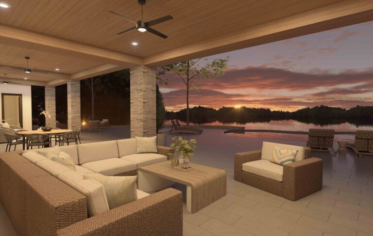 Poolside Outdoor Living